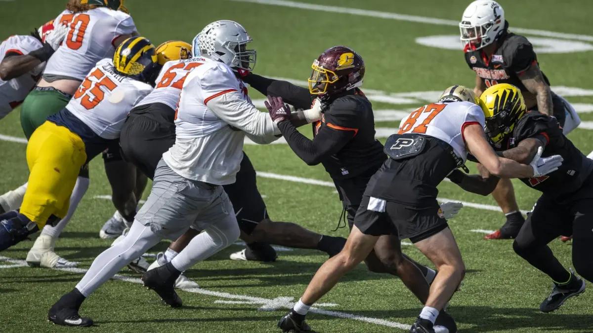 Dawand Jones Senior Bowl